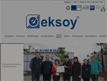 Tablet Screenshot of eksoy.com